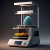 Abstract Image of a 3D Printer