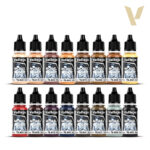 Vallejo Face and Skin Tones Paint Set – 16 Model Colour Acrylics (18ml) - Image 2