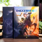 Daggerheart slipcase and rulebook cover art close up